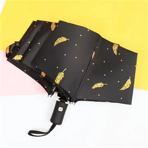 fully 3folds automatic umbrella with uv protection folding umbrella .
